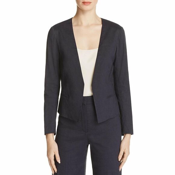 Theory Clean Blazer in Eco Crunch Wash 2 - Picture 1 of 12